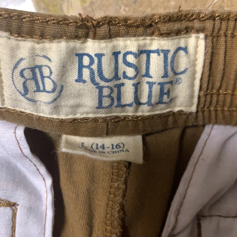 Rustic blue jeans